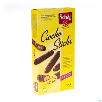 Schar biscuit enr. choco s/glut. 150g 6544 revogan