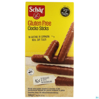 Schar biscuit enr. choco s/glut. 150g 6544 revogan