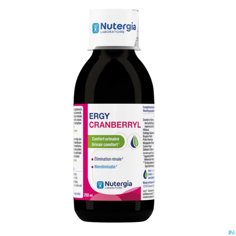 Ergycranberryl fl 250ml