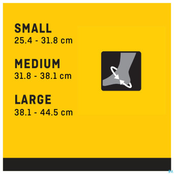 Futuro comfort lift ankle large  76583