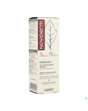 Noviderm boreade m soin seboregul. matif. cr  40ml