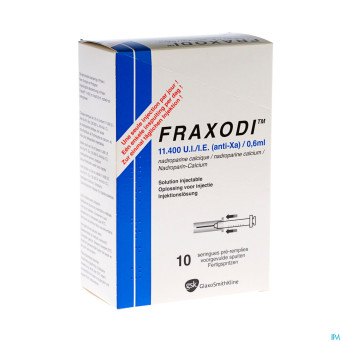 Fraxodi pi pharma ser prerempl 10x0,6ml pip