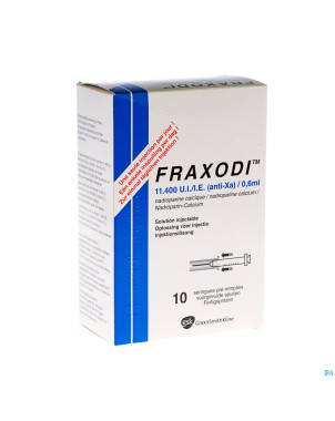 Fraxodi pi pharma ser prerempl 10x0,6ml pip