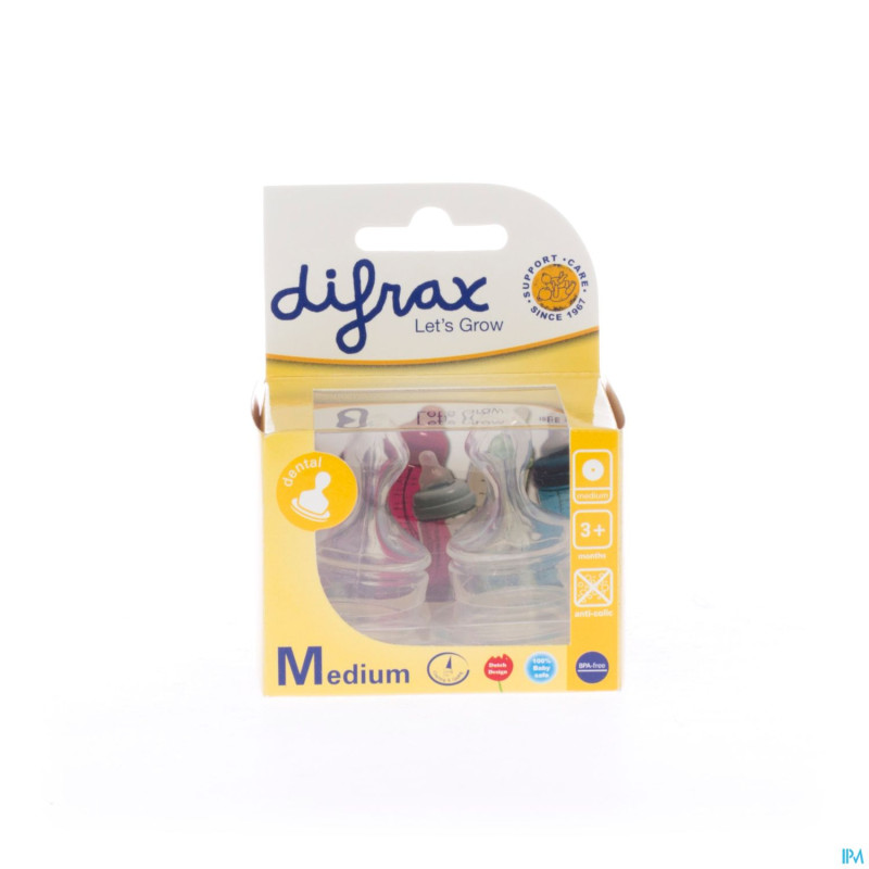 Difrax tetine dental medium    2 695