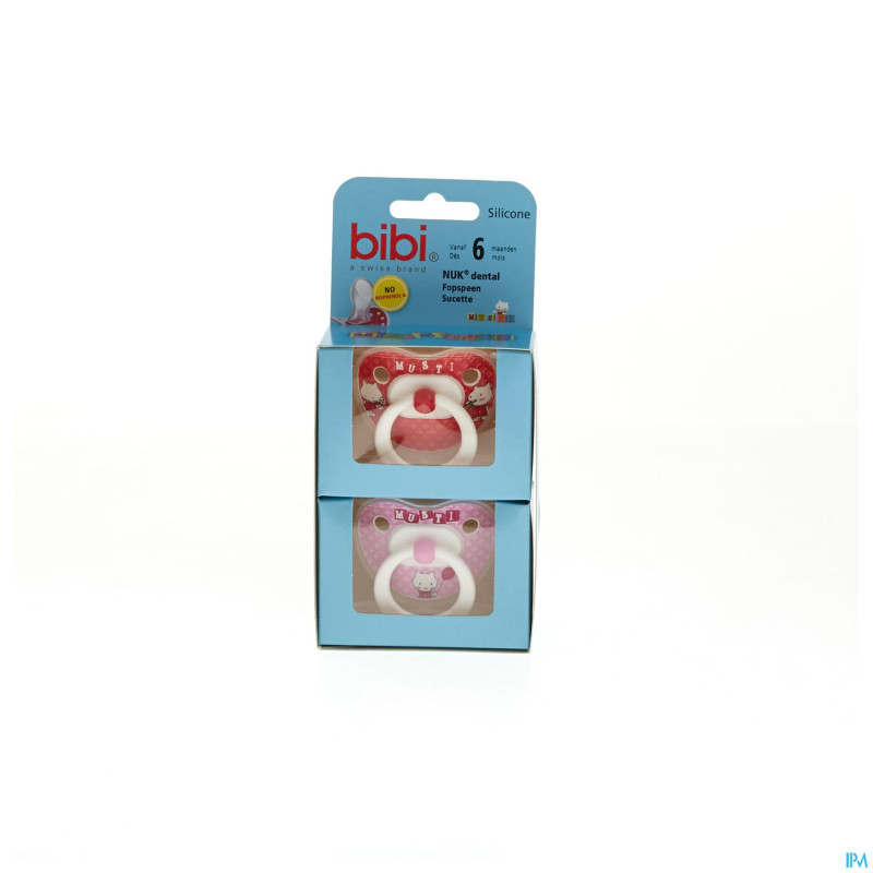 Bibi sucette duo edition lim. f 6mois