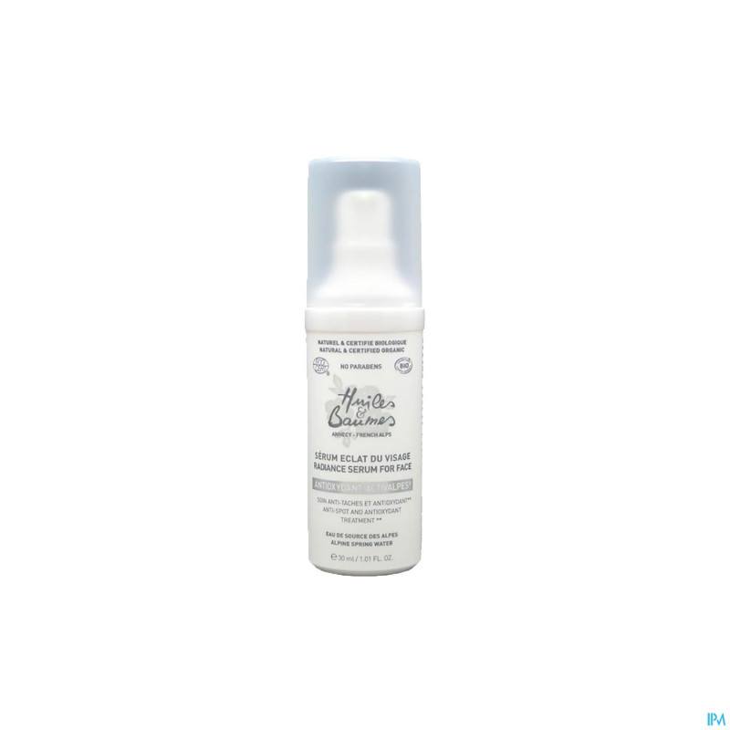Huiles&baumes serum eclat visage    fl  30ml