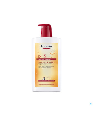 Eucerin ph5 peau sensible huile de douche 1000ml