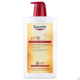 Eucerin ph5 peau sensible huile de douche 1000ml