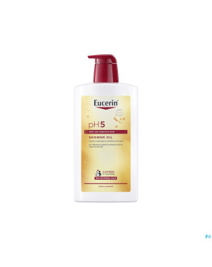 Eucerin ph5 peau sensible huile de douche 1000ml