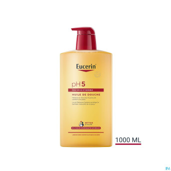 Eucerin ph5 peau sensible huile de douche 1000ml