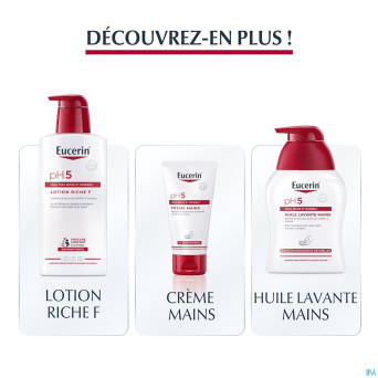 Eucerin ph5 peau sensible huile de douche 1000ml