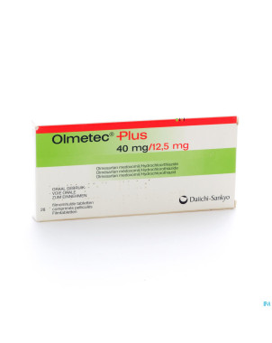Olmetec plus 40 mg/12,5 mg comp pell 28