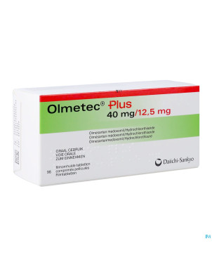 Olmetec plus 40 mg/12,5 mg comp pell 98