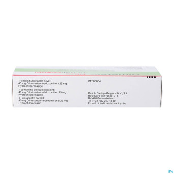 Olmetec plus 40 mg/25 mg comp pell 28