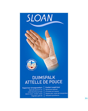 Sloan attelle pouce s-m
