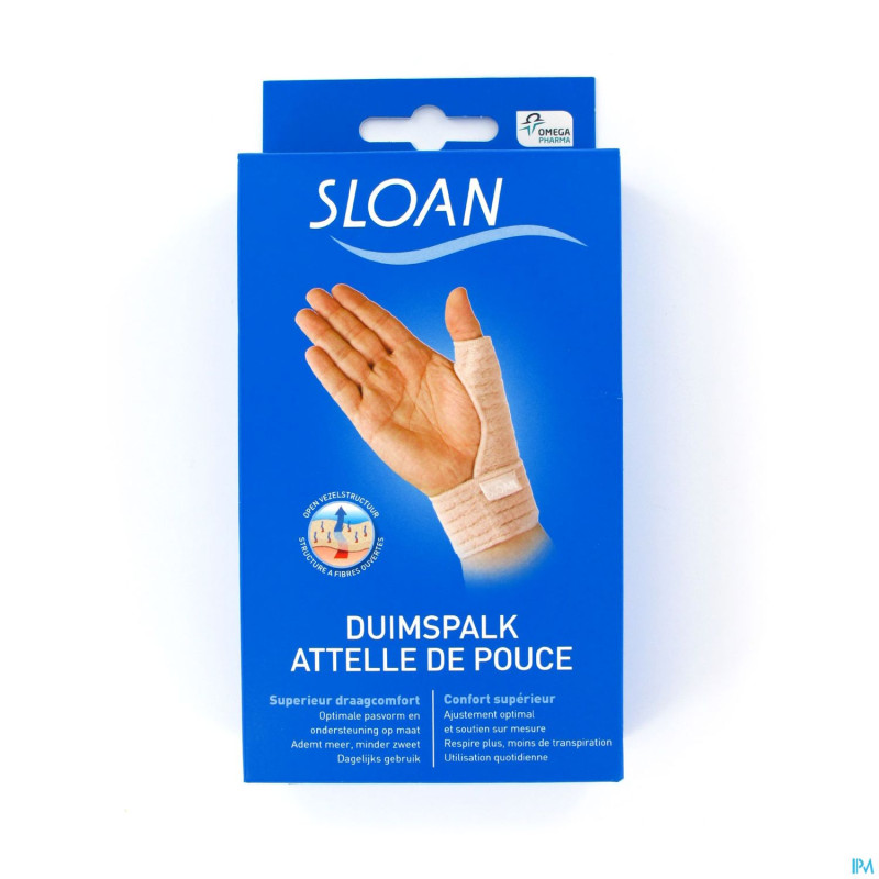 Sloan attelle pouce l-xl