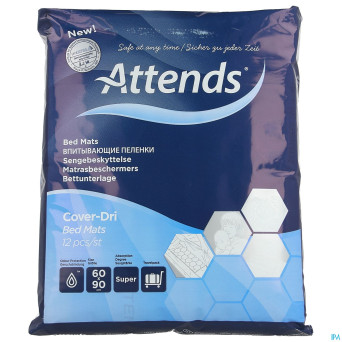 Attends cover dri plus super alese  60x 90cm  1x12