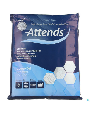 Attends cover dri plus super alese  60x 90cm  1x12