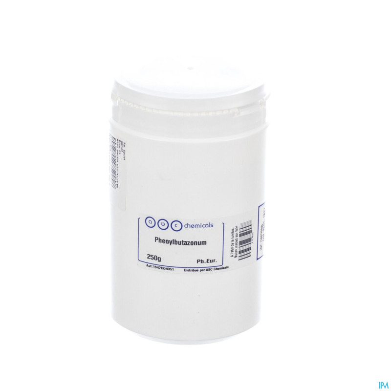 Phenylbutazone    100g abc