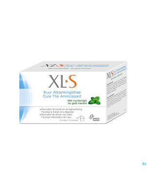Xls the amincissant menthe sach 20x2g