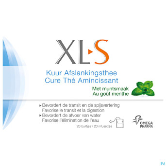 Xls the amincissant menthe sach 20x2g