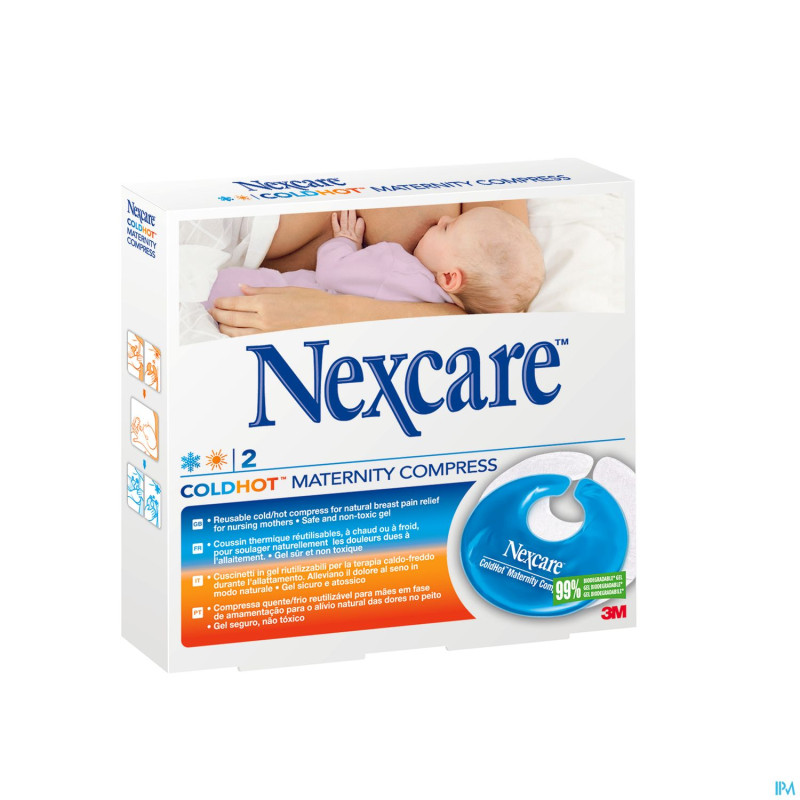 Nexcare 3m coldhot maternity compress 2+2 housses