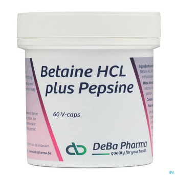 Betaine hcl + pesine    v-caps  60    deba