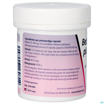 Betaine hcl + pesine    v-caps  60    deba