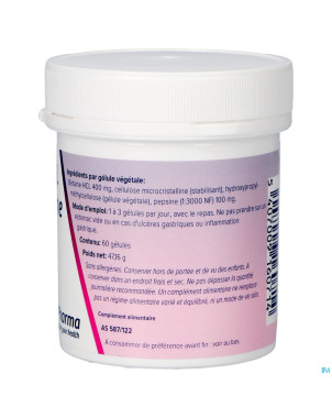 Betaine hcl + pesine    v-caps  60    deba