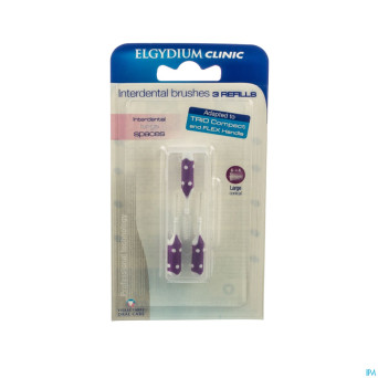 Elgydium clinic refill flex purple brosset.interd3