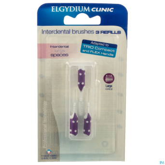 Elgydium clinic refill flex purple brosset.interd3