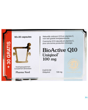 Bioactive q10 100mg promopack caps 120 (90+30)