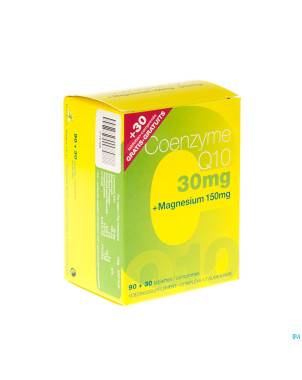 Coenzyme q10 30mg+magnes.  tabl 90+30 5803 revogan