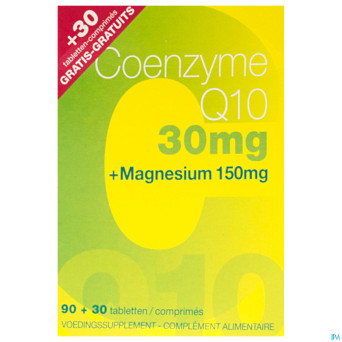 Coenzyme q10 30mg+magnes.  tabl 90+30 5803 revogan
