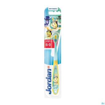 Jordan brosse a dents step by step 6-8ans