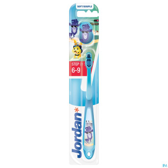 Jordan brosse a dents step by step 6-8ans