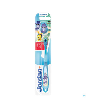 Jordan brosse a dents step by step 6-8ans