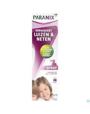 Paranix spray avec peigne    100ml