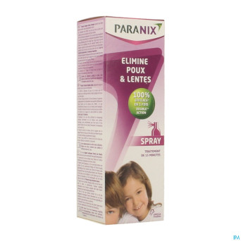 Paranix spray sans peigne    100ml