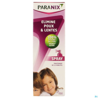 Paranix spray sans peigne    100ml