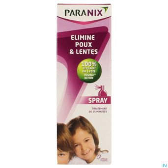 Paranix spray sans peigne    100ml