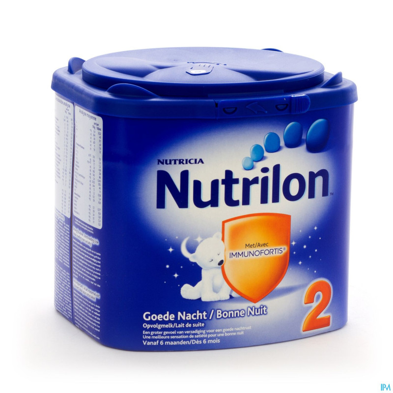Nutrilon 2 bonne nuit +6m pdr 380g