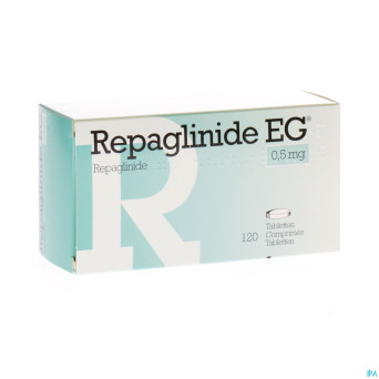 Repaglinide eg 0,5 mg comp 120