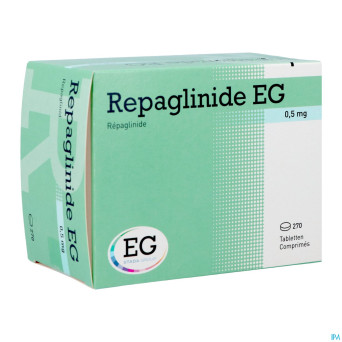 Repaglinide eg 0,5mg comp 270