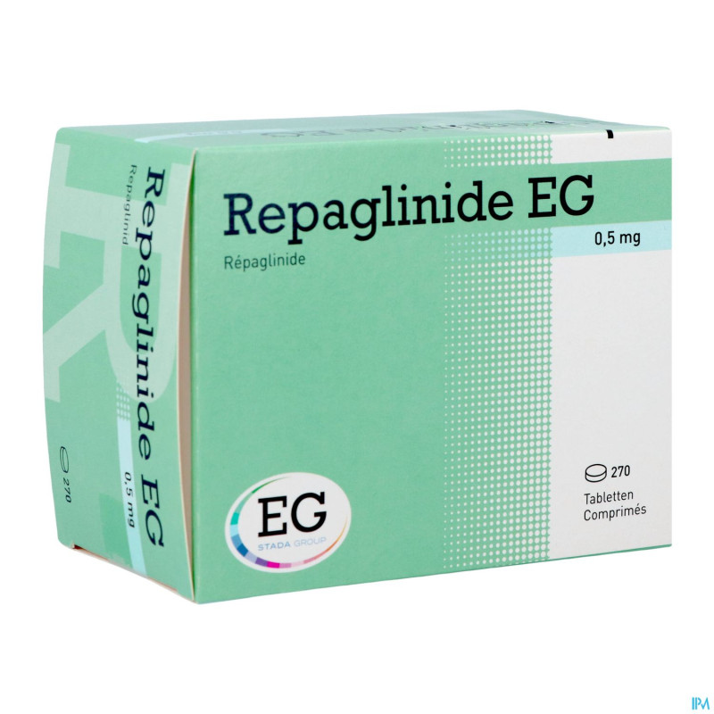 Repaglinide eg 0,5mg comp 270