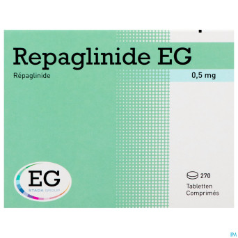 Repaglinide eg 0,5mg comp 270