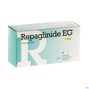 Repaglinide eg 1,0 mg comp 120