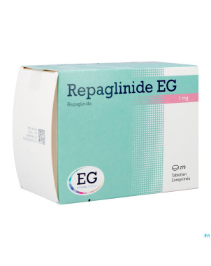 Repaglinide eg 1,0mg comp 270