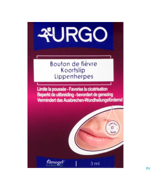 Urgo bouton de fievre pansement gel 3ml