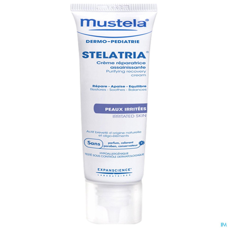 Mustela dp stelatria creme repar.assainis.tbe 40ml